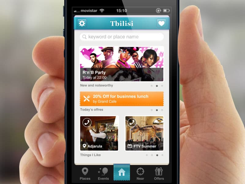 Place2b mobile app